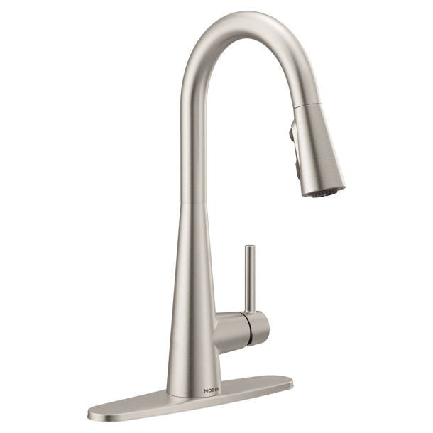 Moen Kleo Single Handle Kitchen Faucet with Duralock and Reflex